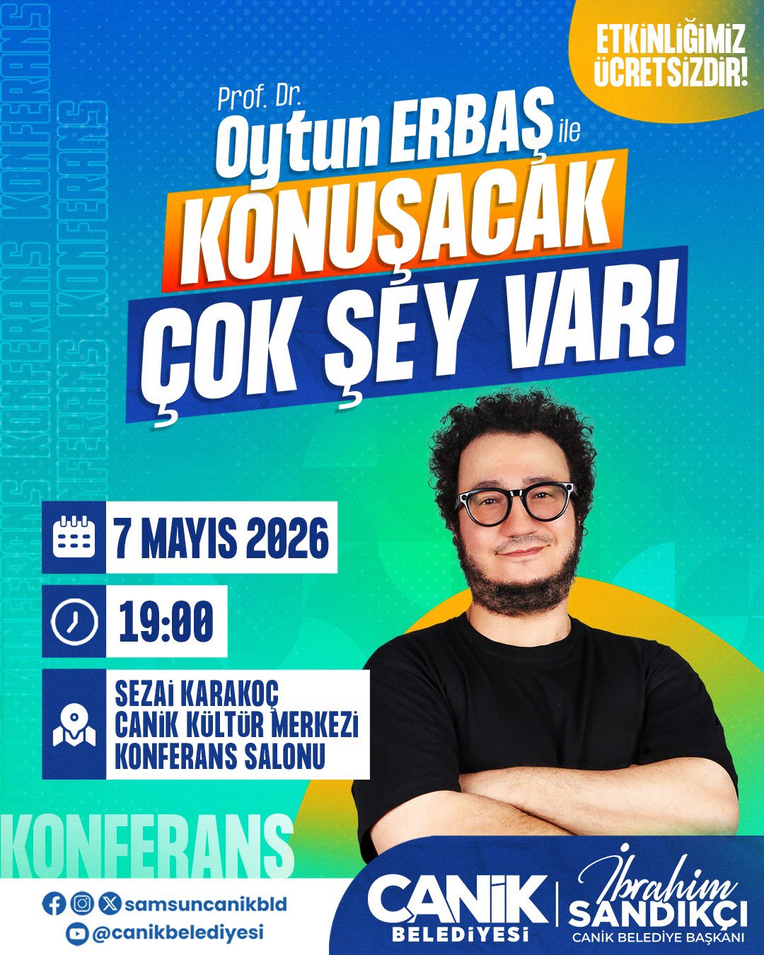 Oytun Erbaş Canik'te